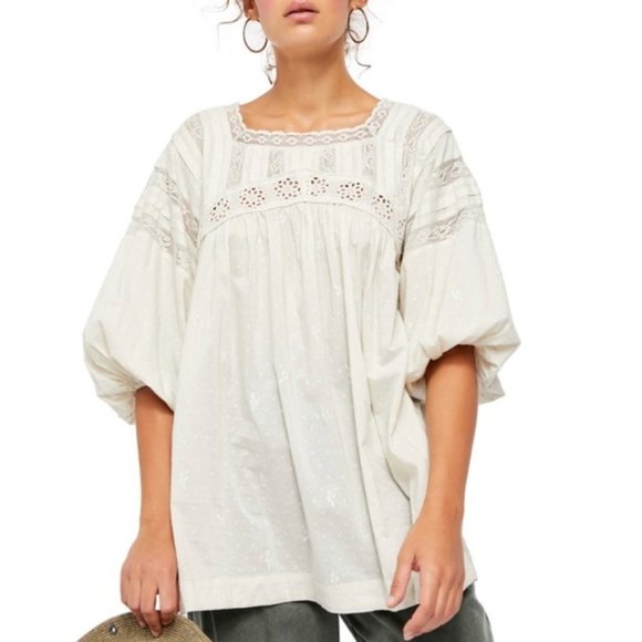 Free People Tops - Free People Azalea Lace Tunic.